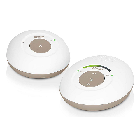 Alecto DBX110BE Babyfon DECT-Babyfon Graubraun, Weiß