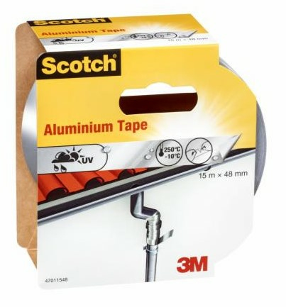 3M Highland 47011548 Klebeband Für die Nutzung im Innenbereich geeignet Für die Nutzung im Außenbereich geeignet 15 m Silber