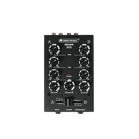 Omnitronic GNOME-202 2 Kanäle 20 - 20000 Hz Schwarz