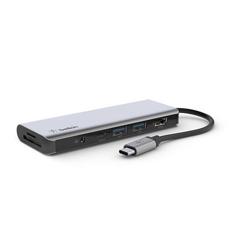 Belkin AVC009btSGY USB 3.2 Gen 1 (3.1 Gen 1) Type-C Silber