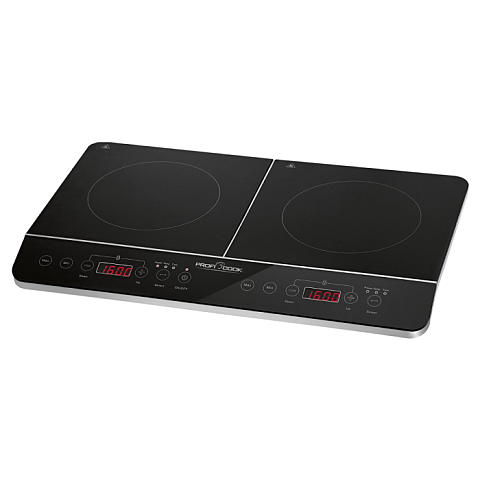 ProfiCook PC-DKI 1067 Schwarz Arbeitsplatte 60.5 cm Zonen-Induktionskochfeld 2 Zone(n)