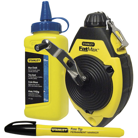 Stanley Schlagschnur-Set FatMax mit blauer Kreide