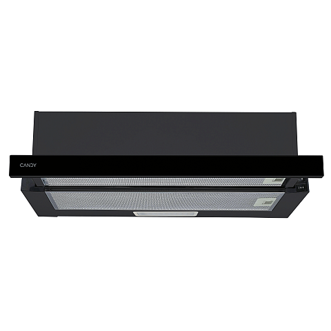 Candy CBT60RBG Halb eingebaut (Pullout) Schwarz 396,2 m³/h