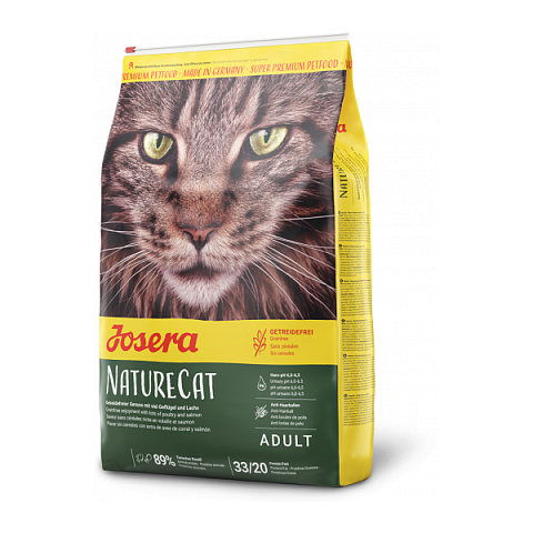 Josera NatureCat 10kg Katzen-Trockenfutter 15 kg Fisch