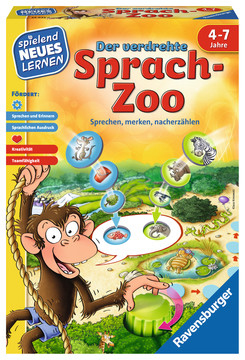 Ravensburger Kinderspiel Der verdrehte Sprach-Zoo
