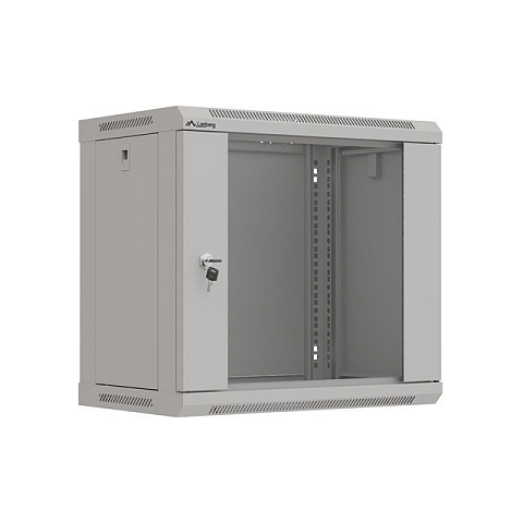 Lanberg WF03-5309-10S Rack 9U Wandmontiertes Regal Schwarz