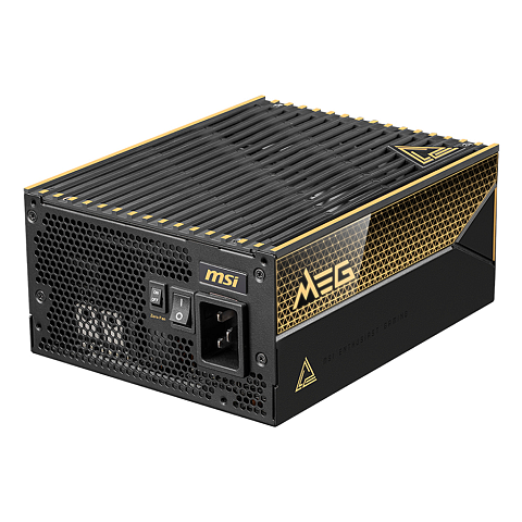 MSI MEG Ai1600T PCIE5 Netzteil 1600 W 24-pin ATX ATX Schwarz