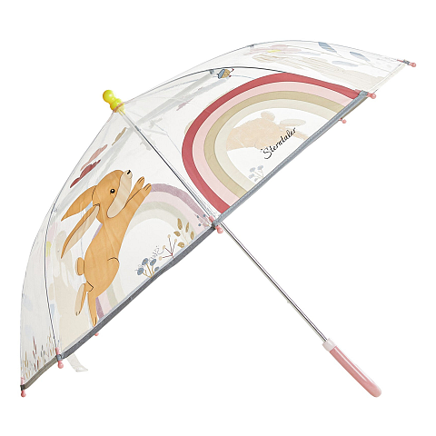 Sterntaler 9692532 Kinder-Regenschirm Beige, Blau, Braun, Pink, Rot, Transparent