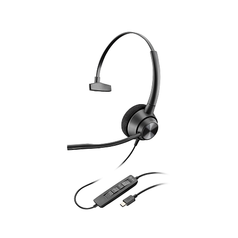 HP Poly EncorePro 310 USB-C Monaurales Headset TAA
