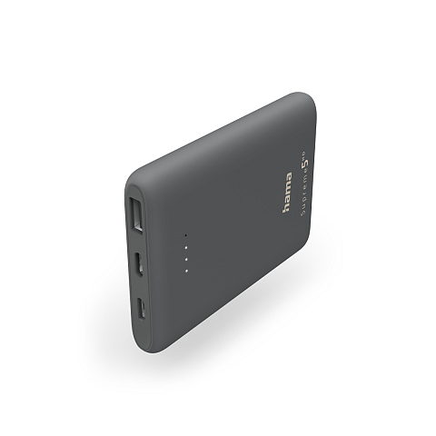Hama Supreme 5HD Lithium Polymer (LiPo) 5000 mAh Grau