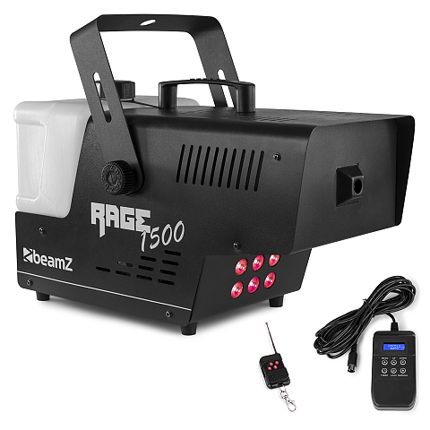 BeamZ Rage 1500LED Rauchmaschine 3,5 l 1500 W Schwarz, Weiß