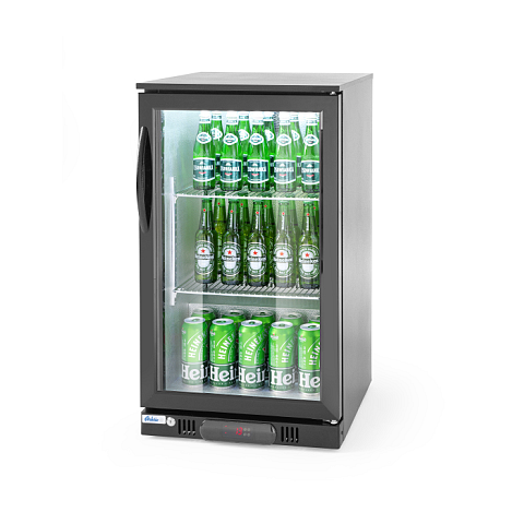 Hendi 233900 Industrieller Kühl/Gefrierschrank Kühlschrank für hinter der Bar 93 l Freistehend D