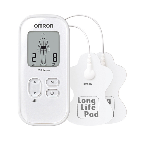 Omron E3 Intense Transkutane elektrische Nervenstimulation (TENS) Weiß