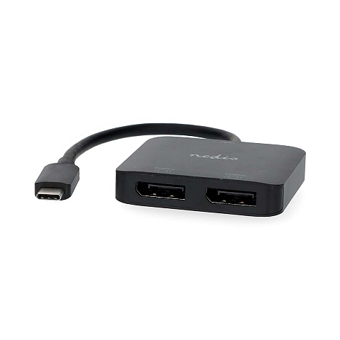 Nedis CCGB64375BK02 USB-Grafikadapter 3840 x 2160 Pixel Schwarz
