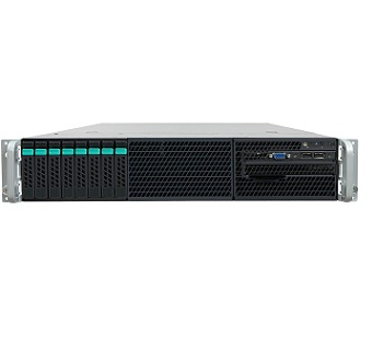 Intel R2208GZ4GC Server-Barebone Intel® C602 LGA 2011 (Socket R) Rack (2U) Schwarz