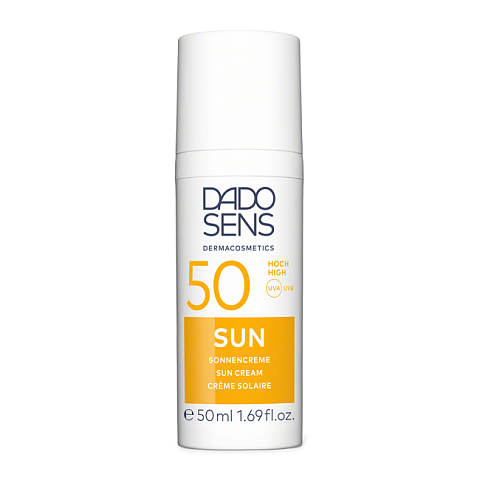 DADO SENS Sun Cream SPF 50 Sonnenschutzcreme Gesicht & Körper Erwachsene