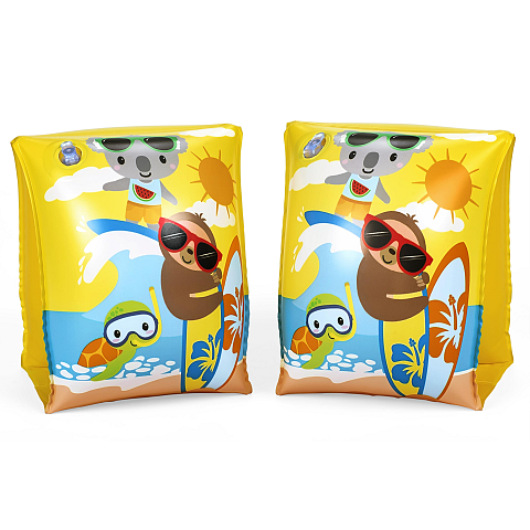 Bestway 32042 / 25 Schwimmkörper für Babys PVC Gelb Schwimmarmbänder