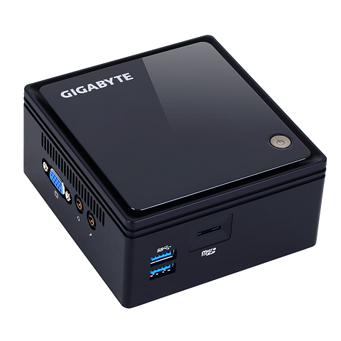 GIGABYTE GB-BACE-3160 PC/Workstation Barebone 0,69L Größe PC Schwarz J3160 1,6 GHz