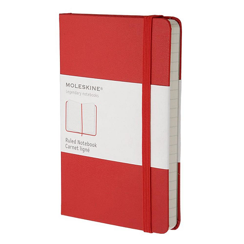 Moleskine Classic Notizbuch 240 Blätter Rot