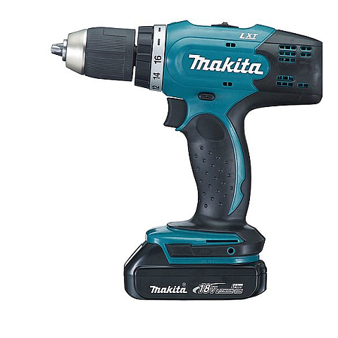 Makita DDF453SYE Bohrmaschine Ohne Schlüssel 1,8 kg Schwarz, Blau