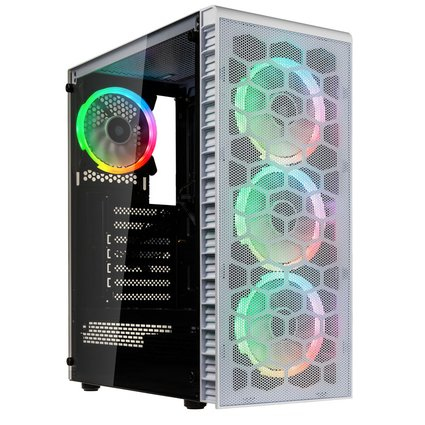Kolink Observatory Lite Mesh Midi Tower Weiß