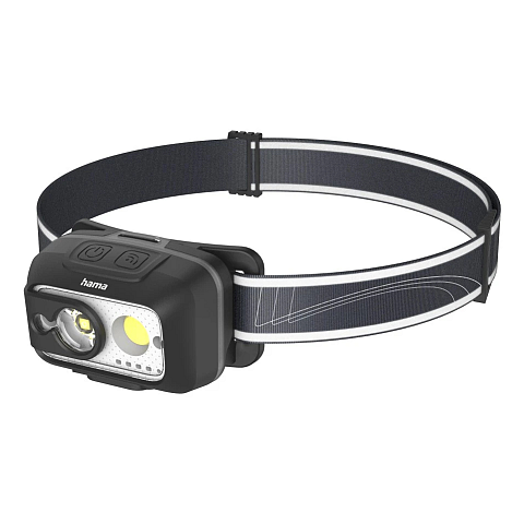 Hama HL500-C Schwarz, Grau Stirnband-Taschenlampe LED