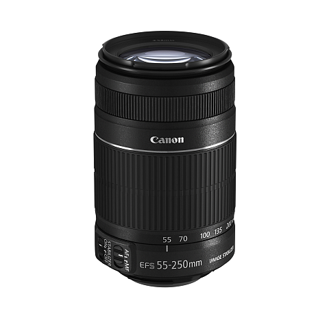 Canon EF-S 55-250mm f/4-5.6 IS SLR Teleobjektiv Schwarz
