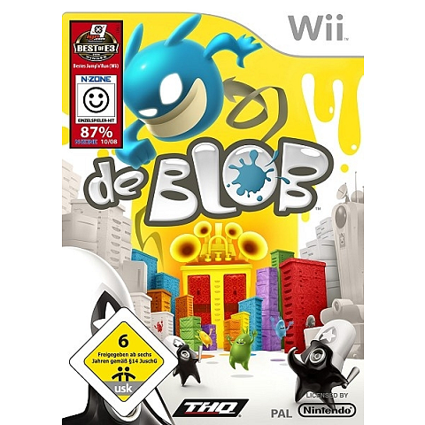 THQ de Blob Deutsch Wii