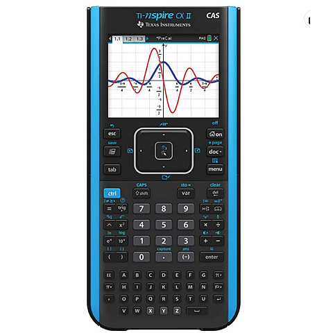 Texas Instruments TI NSPIRE CX II-T CAS Taschenrechner Tasche Grafikrechner Schwarz