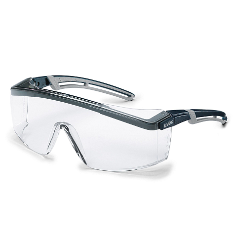 Uvex 9164187 Schutzbrille/Sicherheitsbrille Grau, Schwarz