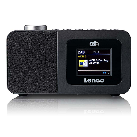 Lenco CR-625BK Tragbar Analog & Digital Schwarz