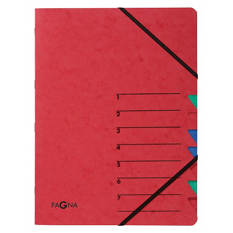 Pagna 24061-01 Tab-Register Rot