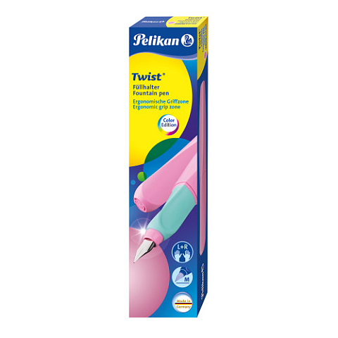 Pelikan Twist Füllfederhalter Kartuschenfüllsystem Lila 1 Stück(e)