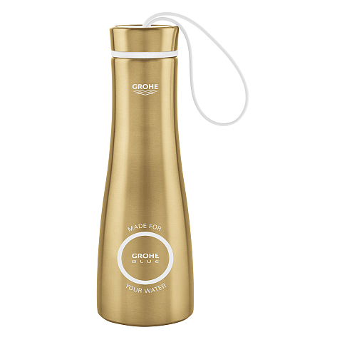 GROHE 40848GN Tägliche Nutzung 450 ml Edelstahl Gebürsteter Stahl, Gold