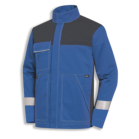 Uvex protection perfect Jacke Schwarz, Blau