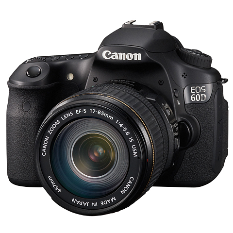 Canon EOS 60D + EF-S 18-135mm SLR-Kamera-Set 18 MP CMOS 5184 x 3456 Pixel Schwarz