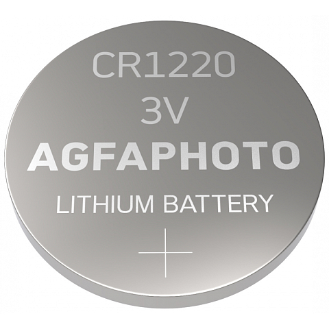 AgfaPhoto 150-803210 Haushaltsbatterie Einwegbatterie CR1220 Lithium