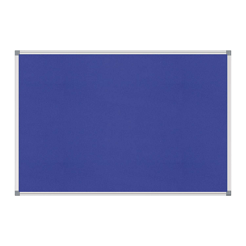 MAUL 6443835 Pinnwand Feste Pinnwand Blau Textil