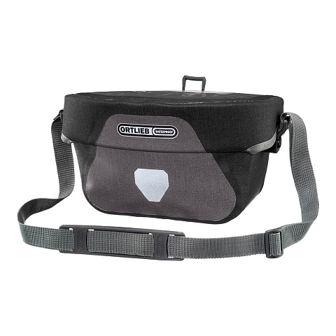 Ortlieb Ultimate Six Plus Vorderseite Fahrradtasche 5 l Schwarz
