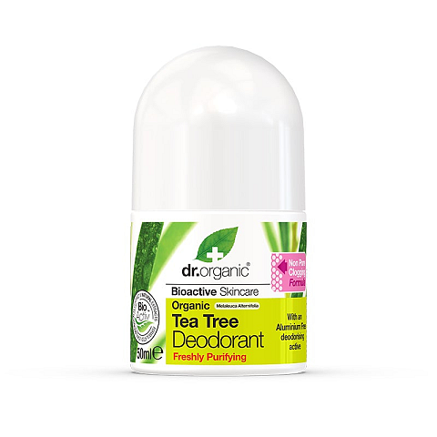Dr Organic Tea Tree Frauen Roll-on Deodorant 50 ml 1 Stück(e)