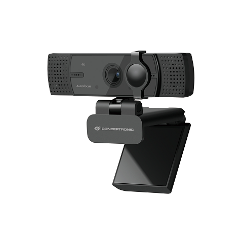 Conceptronic AMDIS07B Webcam 16 MP 3840 x 2160 Pixel USB 2.0 Schwarz