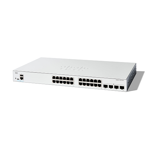 Cisco C1300-24T-4G Netzwerk-Switch Managed L2/L3 Gigabit Ethernet (10/100/1000) Weiß