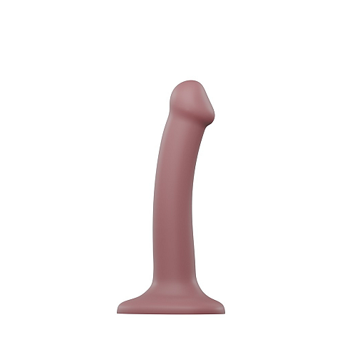Strap-on-me 6013779 Vibrator Umschnalldildo Analverkehr, Vaginaler Sex Rose Silikon 170 mm 2,7 cm