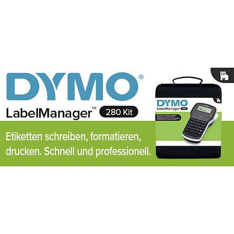 DYMO LabelManager ™ 280 QWERTZ Kitcase