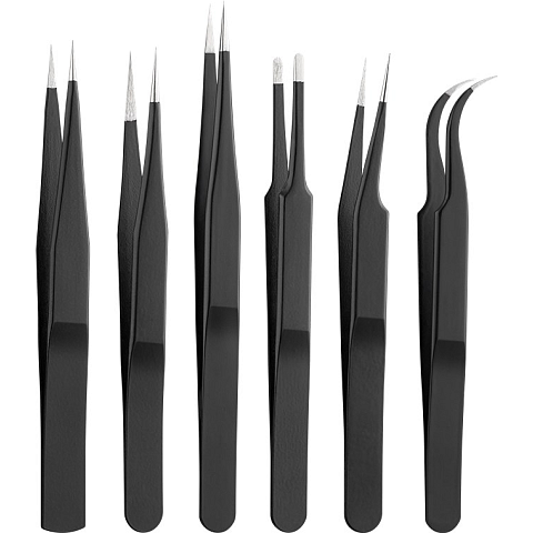 Goobay 41256 Industriepinzette Edelstahl