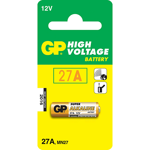 GP Batteries High Voltage 27A Einwegbatterie Alkali