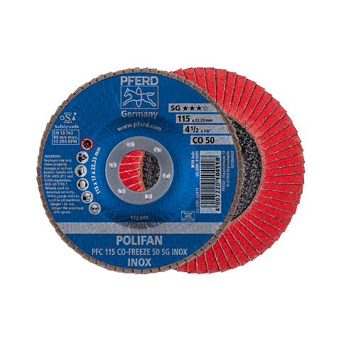 PFERD PFC 115 CO-FREEZE 50 SG INOX Rotierendes Schleifwerkzeug Zubehör Metall