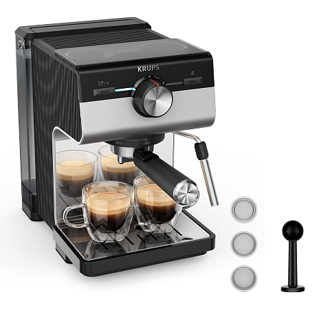Krups Authentic+ XP384E10 Kaffeemaschine Halbautomatisch Espressomaschine 2 l