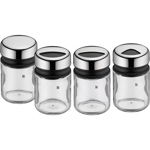 WMF 4000530641489 Schwarz, Transparent 4 Stück(e)
