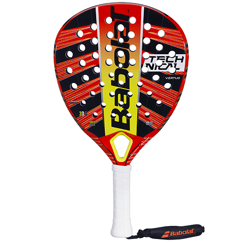 Babolat Technical Vertuo Schwarz, Rot, Weiß Karbon, EVA (Äthylen-Vinylazetat), Glasfaser 1 Stück(e)